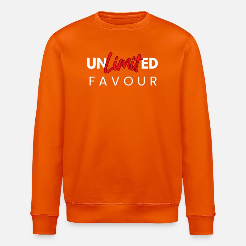 Unbegrenzte Gunst - Stanley/Stella Unisex Bio-Sweatshirt ROLLER - Tieforange