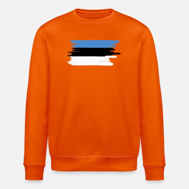 Drapeau estonien - Sweat bio ROLLER Stanley/Stella Unisexe - orange profond