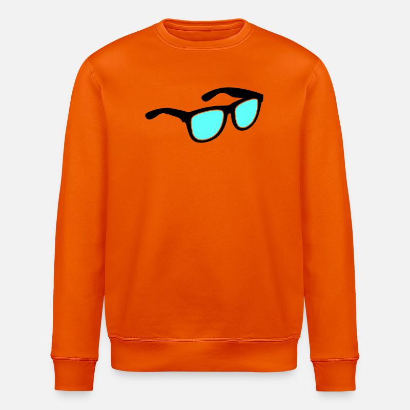 Brille Sonnenbrille - Stanley/Stella Unisex Bio-Sweatshirt ROLLER - Tieforange