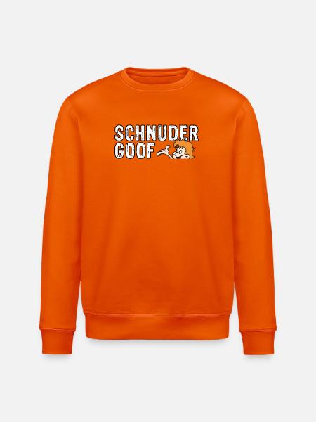 Schnudergoof Lausbub - Stanley/Stella Unisex Bio-Sweatshirt ROLLER - Tieforange