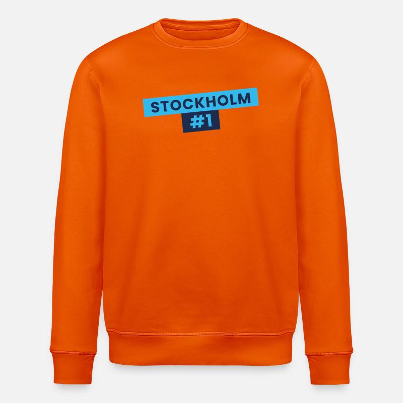 Conception de la bannière Stockholm #1 - Sweat bio ROLLER Stanley/Stella Unisexe - orange profond