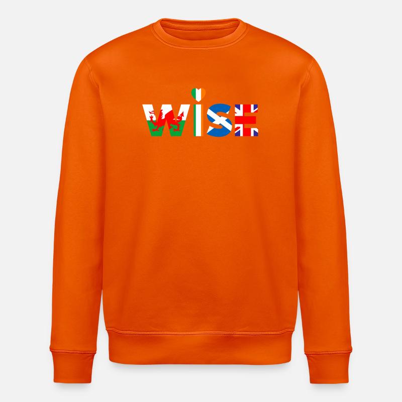 Weise - Stanley/Stella Unisex Bio-Sweatshirt ROLLER - Tieforange