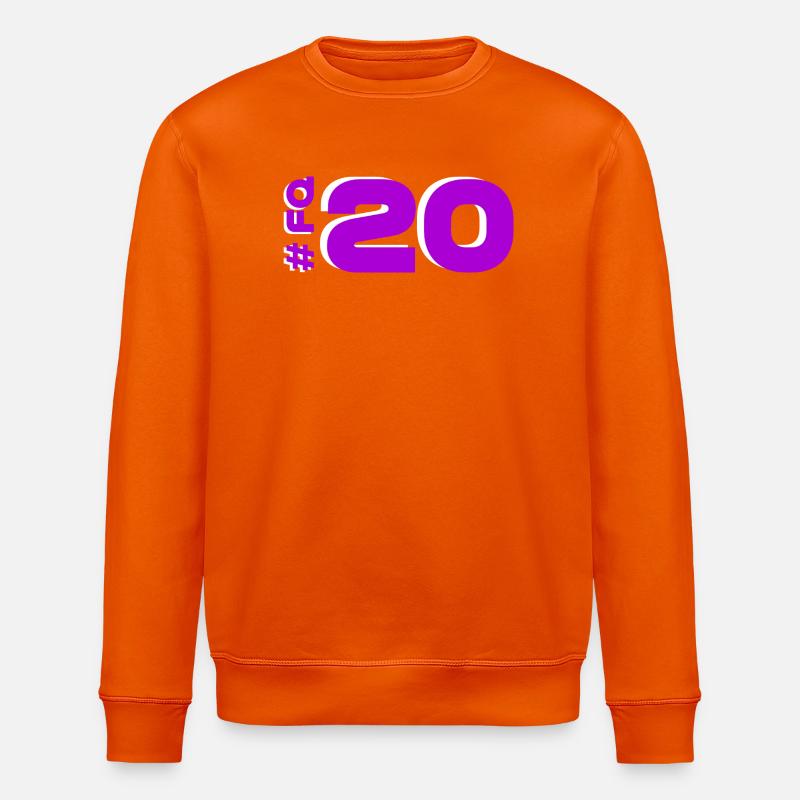 FQ20-2025-katalonien - Stanley/Stella Unisex Bio-Sweatshirt ROLLER - Tieforange