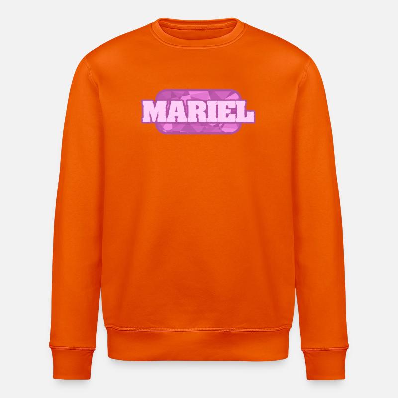 Mariel als Gesundheit - Stanley/Stella Unisex Bio-Sweatshirt ROLLER - Tieforange