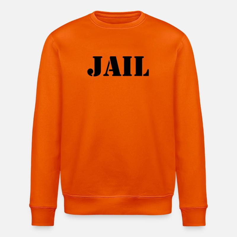 Prison du comté - Prison - Prison - Détenu - Sweat bio ROLLER Stanley/Stella Unisexe - orange profond