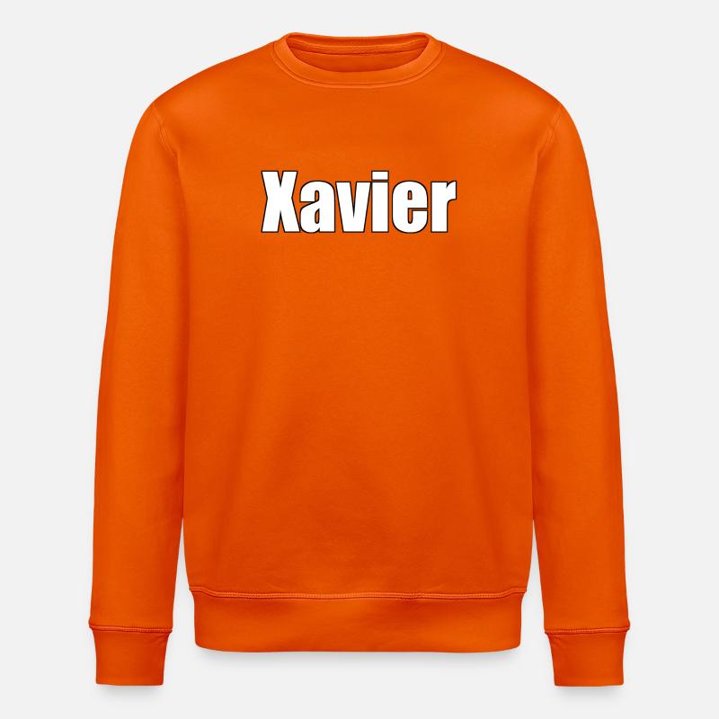 Xavier - Stanley/Stella Unisex Bio-Sweatshirt ROLLER - Tieforange
