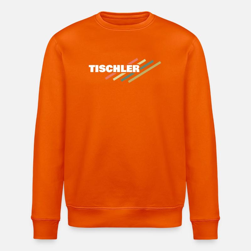 Tischler - Stanley/Stella Unisex Bio-Sweatshirt ROLLER - Tieforange