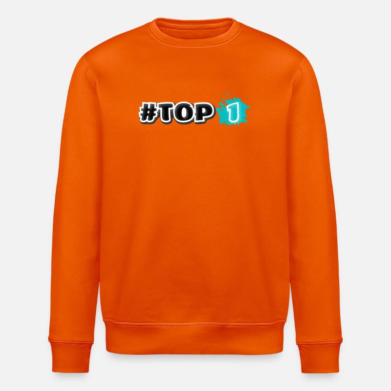 Top 1 Gaming - Stanley/Stella Unisex Bio-Sweatshirt ROLLER - Tieforange