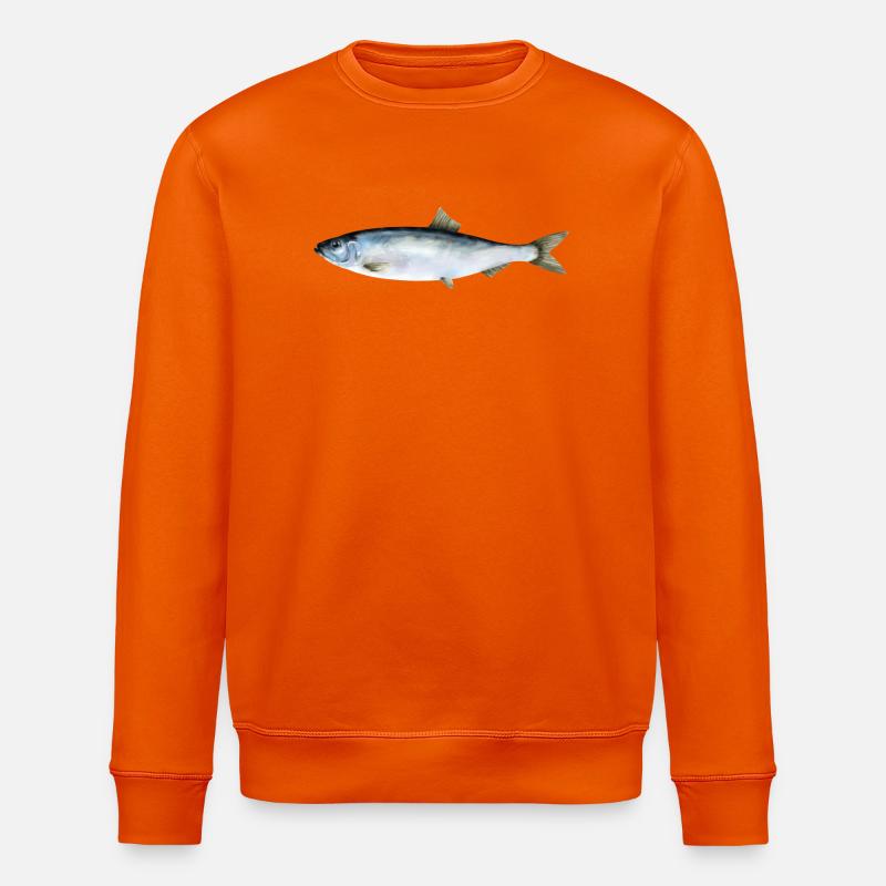 hareng - Sweat bio ROLLER Stanley/Stella Unisexe - orange profond