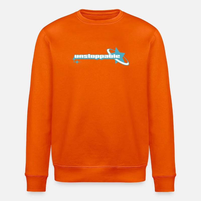 Cosmic Fancy Glow _ Unaufhaltsam - Stanley/Stella Unisex Bio-Sweatshirt ROLLER - Tieforange