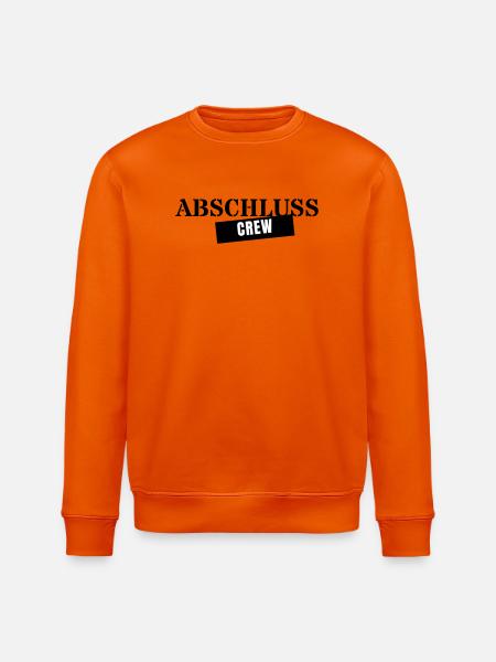 Graduation Crew - Graduation Trip Class 2026 - Stanley/Stella ROLLER Unisex Organic Sweatshirt - bright orange