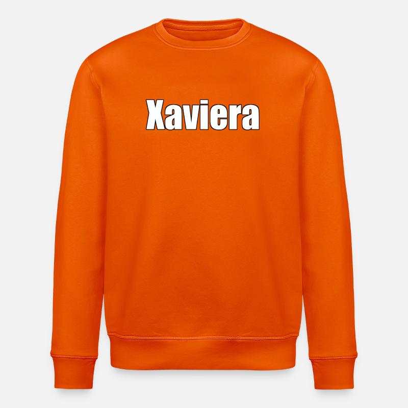 Xaviera - Sweat bio ROLLER Stanley/Stella Unisexe - orange profond