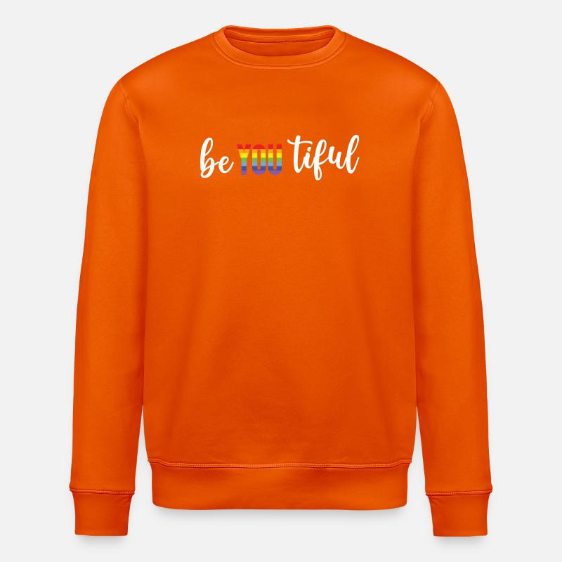 Pride Month LGBT - BeYOUTiful - Stanley/Stella Unisex Bio-Sweatshirt ROLLER - Tieforange