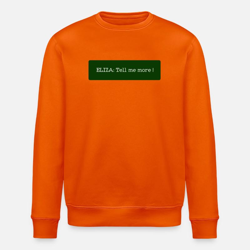 Eliza - Stanley/Stella ROLLER Unisex Organic Sweatshirt - bright orange