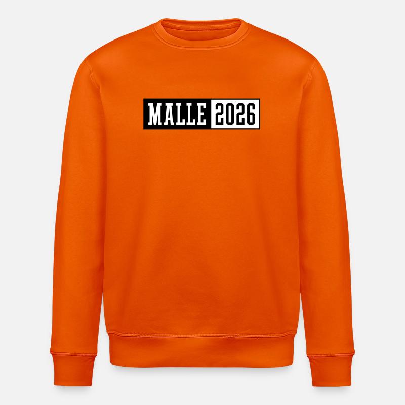 Malle 2026 - Stanley/Stella Unisex Bio-Sweatshirt ROLLER - Tieforange