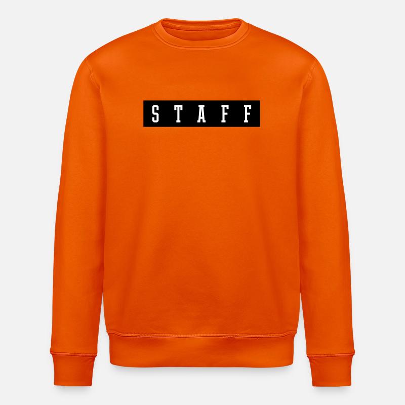 Staff - Stanley/Stella Unisex Bio-Sweatshirt ROLLER - Tieforange