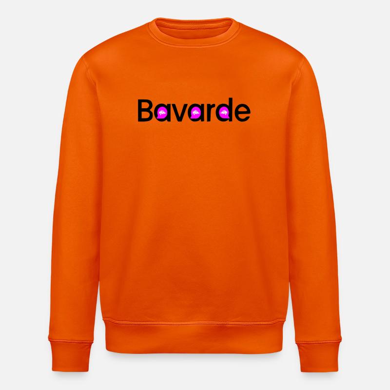Bavarde - Sweat bio ROLLER Stanley/Stella Unisexe - orange profond