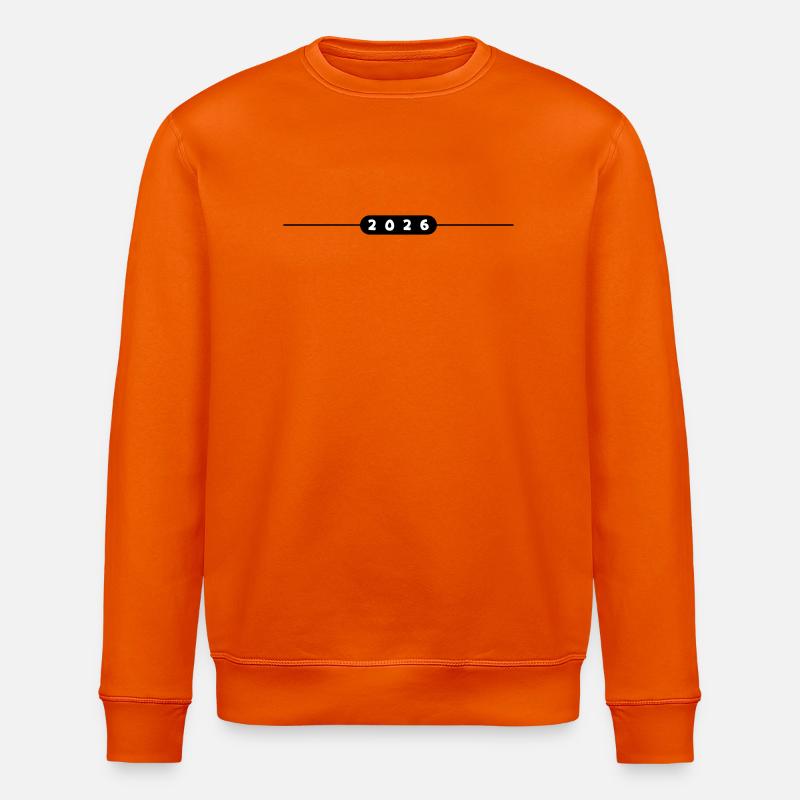 2026 Jahr - Stanley/Stella Unisex Bio-Sweatshirt ROLLER - Tieforange