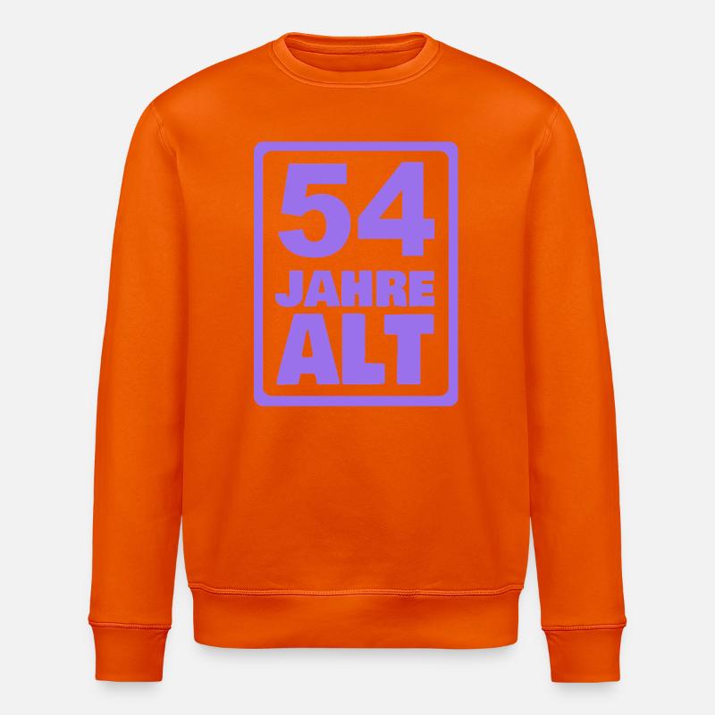 54 - Stanley/Stella Unisex Bio-Sweatshirt ROLLER - Tieforange