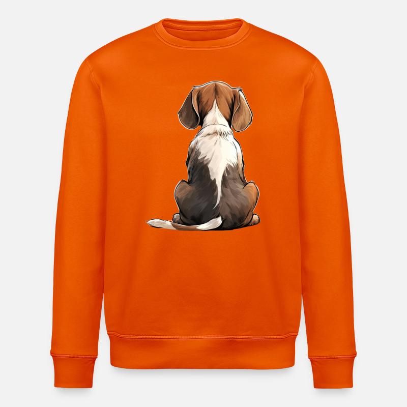 Beagle - Sweat bio ROLLER Stanley/Stella Unisexe - orange profond