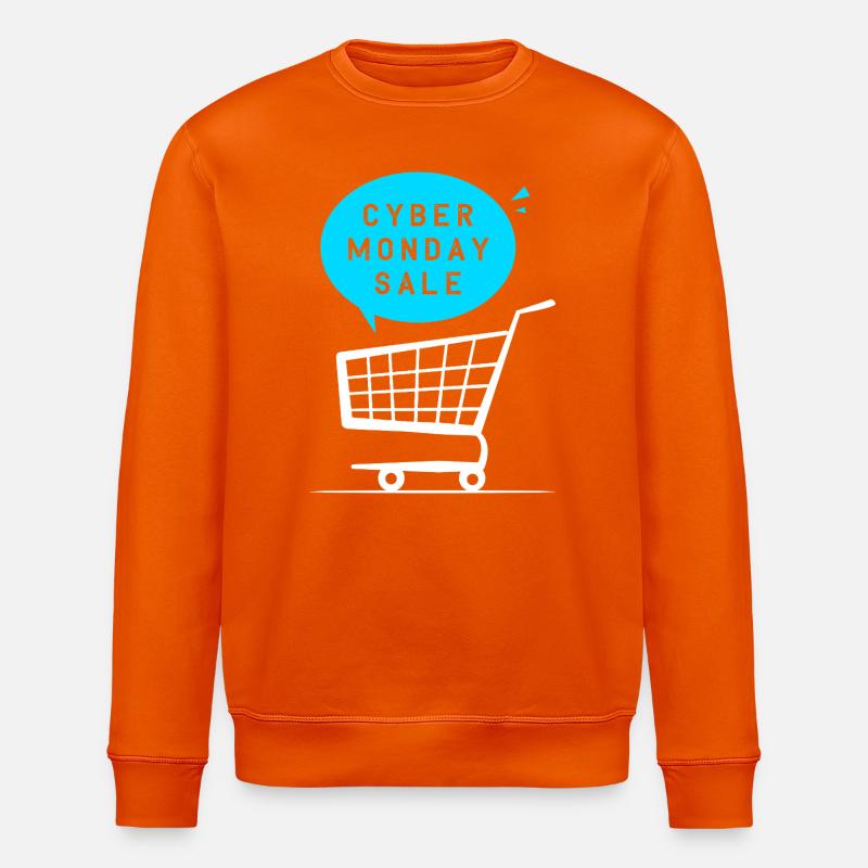 Virée shopping du Cyber Monday - Sweat bio ROLLER Stanley/Stella Unisexe - orange profond
