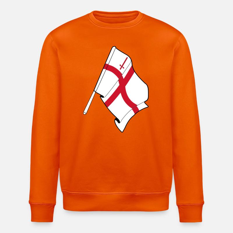Drapeau de la ville de Londres - Sweat bio ROLLER Stanley/Stella Unisexe - orange profond