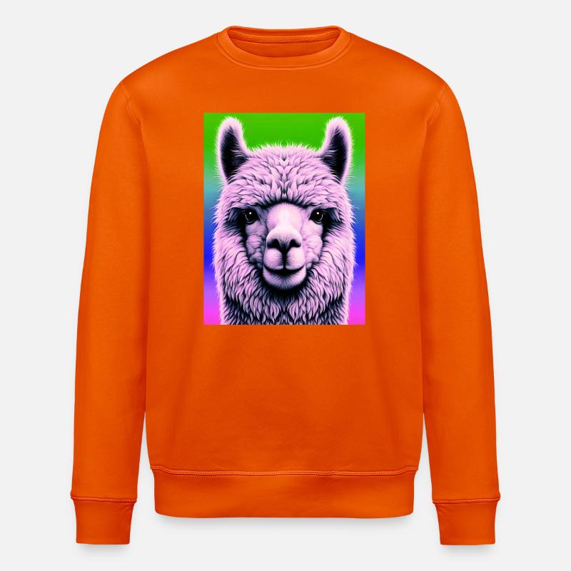 Alpaka - Stanley/Stella Unisex Bio-Sweatshirt ROLLER - Tieforange