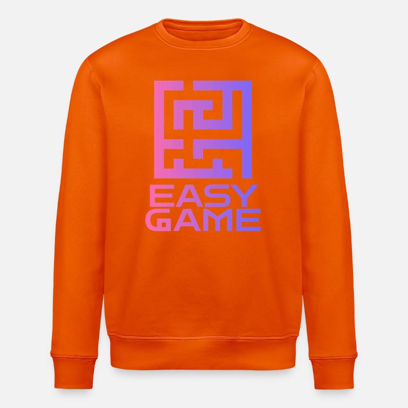 Maze Neon Easy Game Logo - Sweat bio ROLLER Stanley/Stella Unisexe - orange profond