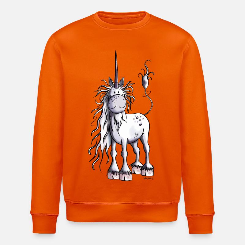Mignon Licorne - Sweat bio ROLLER Stanley/Stella Unisexe - orange profond