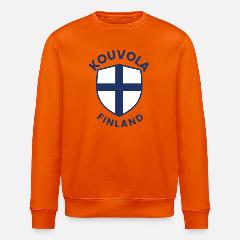 Logo du Bouclier de Kouvola Finlande - Sweat bio ROLLER Stanley/Stella Unisexe - orange profond