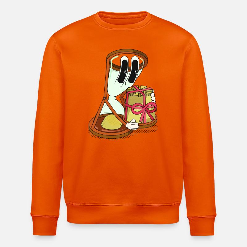 PRÉSENT - Sweat bio ROLLER Stanley/Stella Unisexe - orange profond