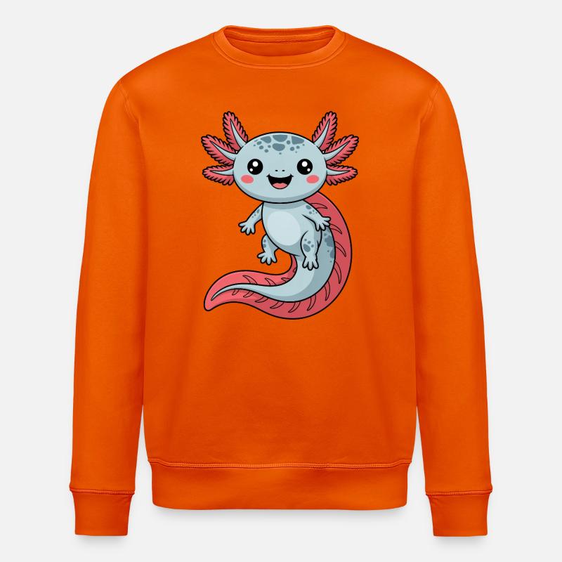 Axolotl - Stanley/Stella Unisex Bio-Sweatshirt ROLLER - Tieforange