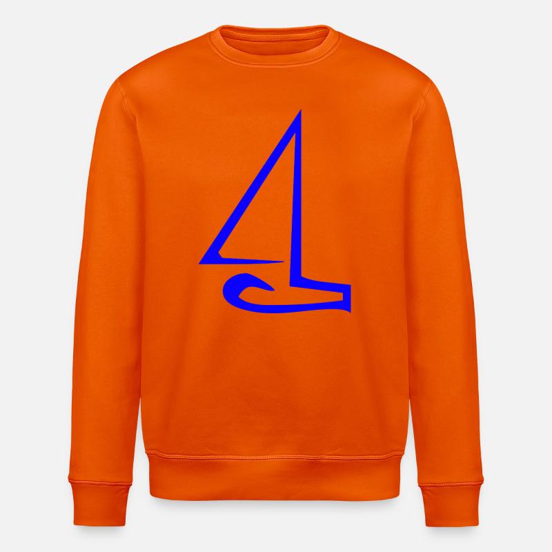 Voile - Sweat bio ROLLER Stanley/Stella Unisexe - orange profond