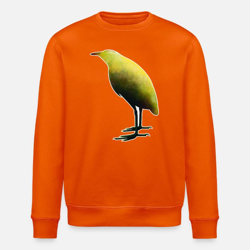 Bittern.1 - Sweat bio ROLLER Stanley/Stella Unisexe - orange profond