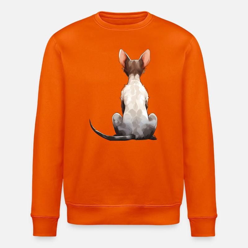 Cornish Rex - Stanley/Stella Unisex Bio-Sweatshirt ROLLER - Tieforange