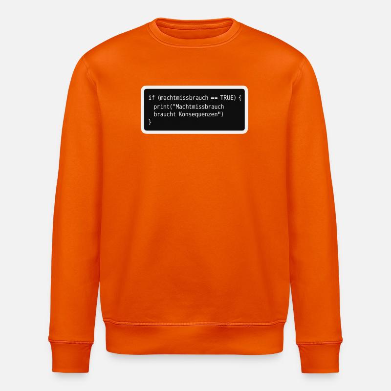 Abus - Sweat bio ROLLER Stanley/Stella Unisexe - orange profond