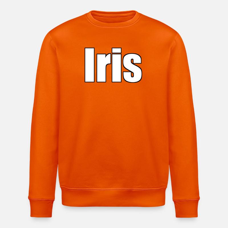 Iris - Stanley/Stella Unisex Bio-Sweatshirt ROLLER - Tieforange