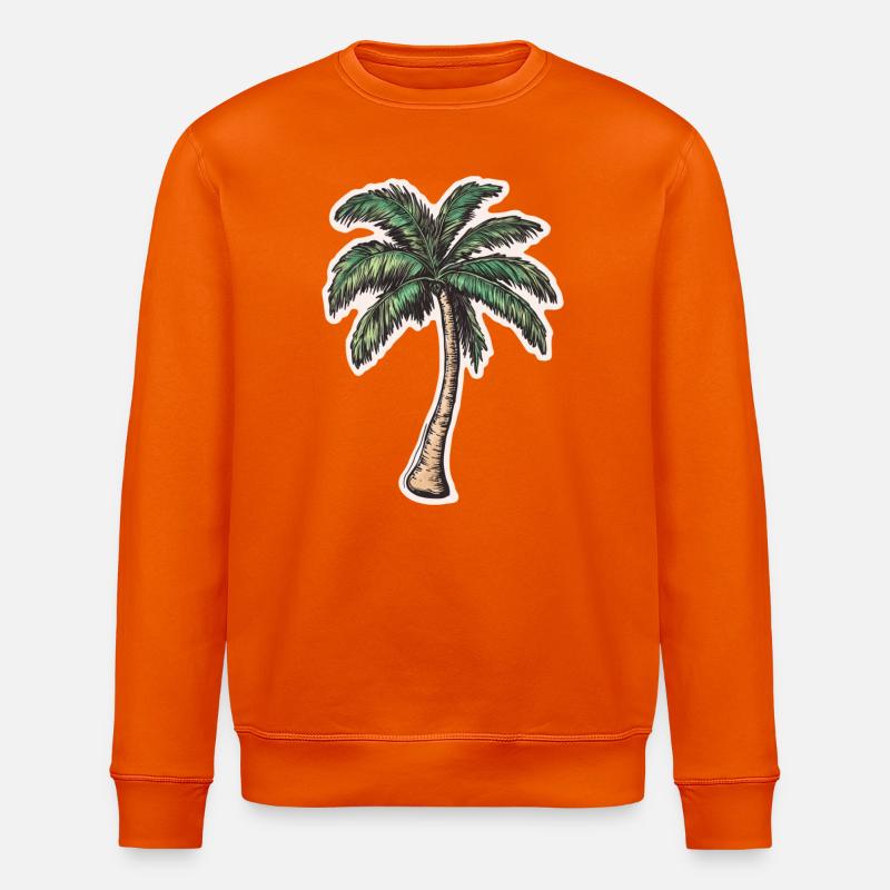 Palme - Stanley/Stella Unisex Bio-Sweatshirt ROLLER - Tieforange