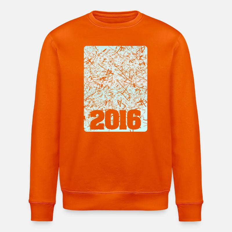 2016 - Stanley/Stella Unisex Bio-Sweatshirt ROLLER - Tieforange