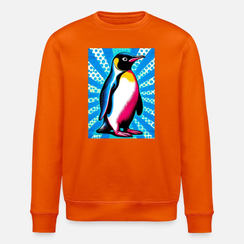 Pinguin - Stanley/Stella Unisex Bio-Sweatshirt ROLLER - Tieforange