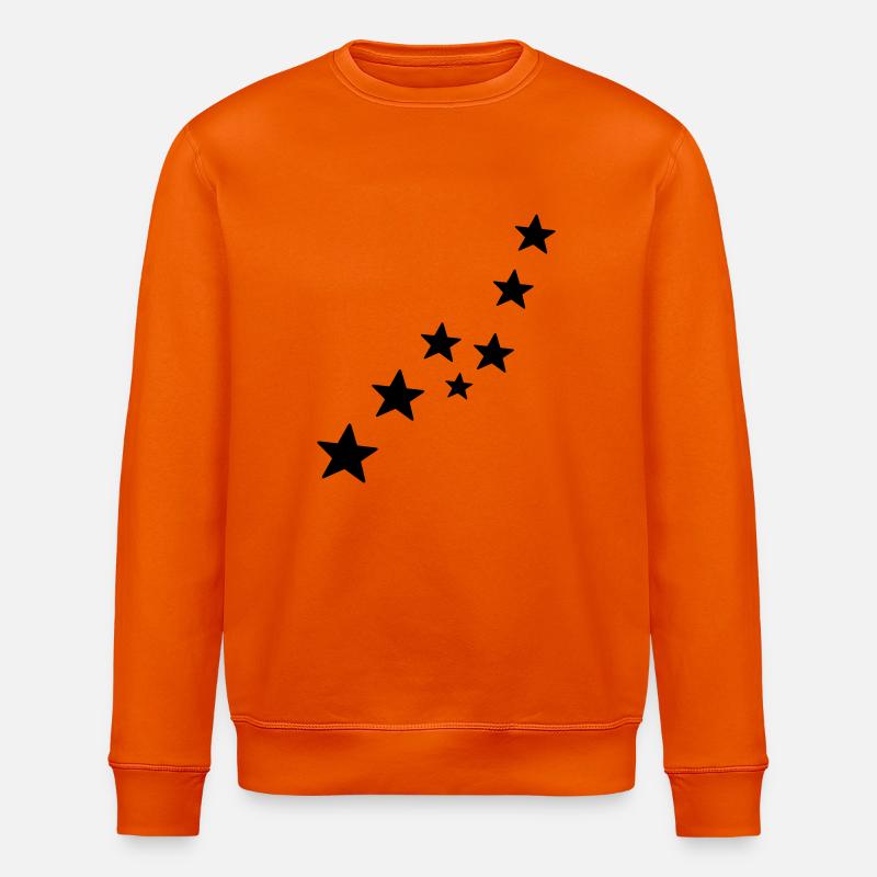 sterne - Stanley/Stella Unisex Bio-Sweatshirt ROLLER - Tieforange