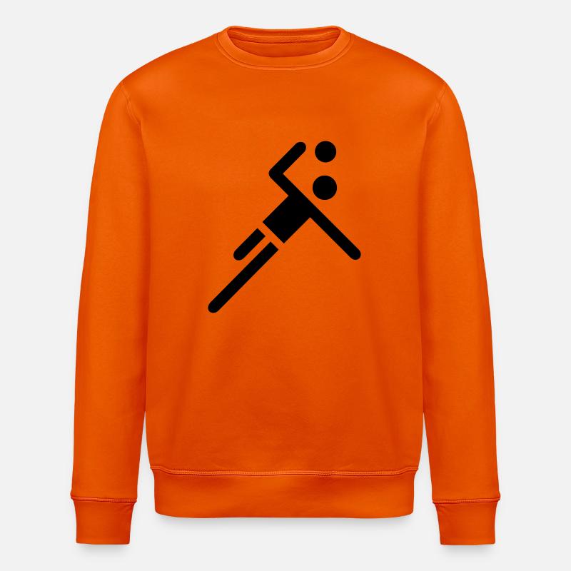 Handball - Stanley/Stella Unisex Bio-Sweatshirt ROLLER - Tieforange