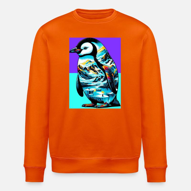 Pinguin - Stanley/Stella Unisex Bio-Sweatshirt ROLLER - Tieforange