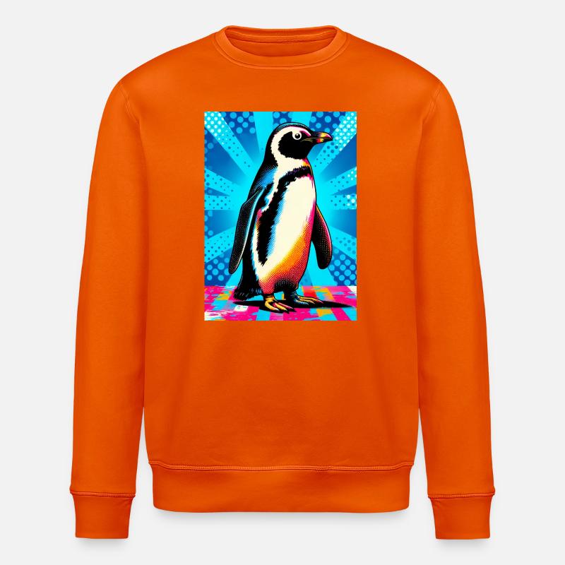 Pinguin - Stanley/Stella Unisex Bio-Sweatshirt ROLLER - Tieforange