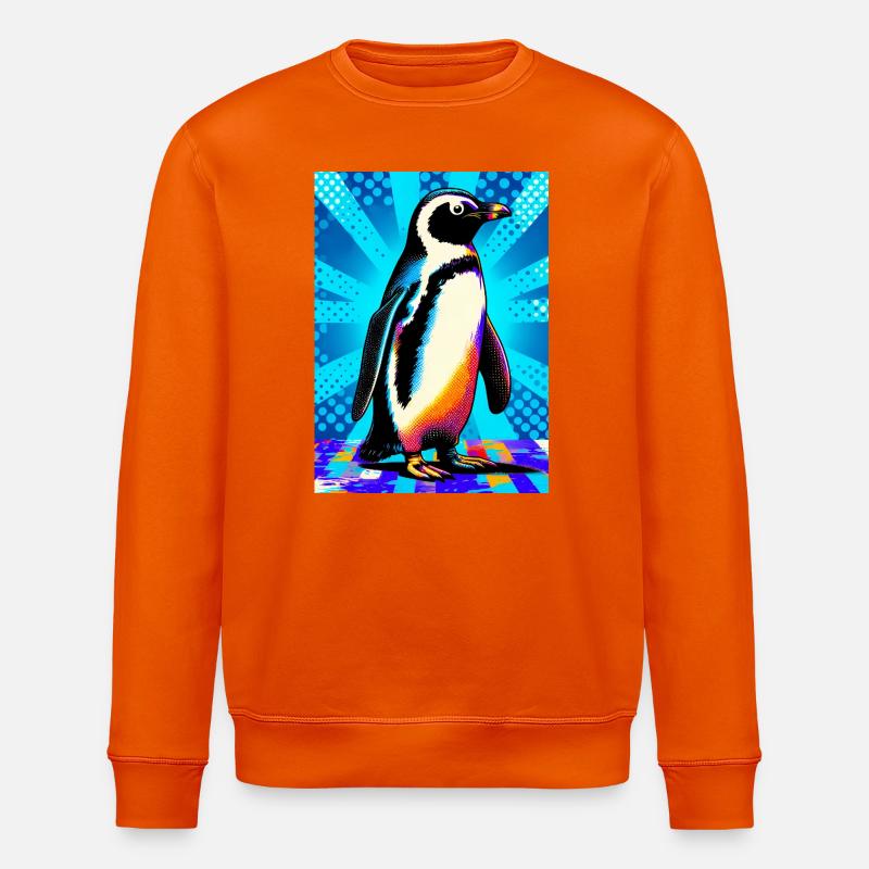 pingouin - Sweat bio ROLLER Stanley/Stella Unisexe - orange profond