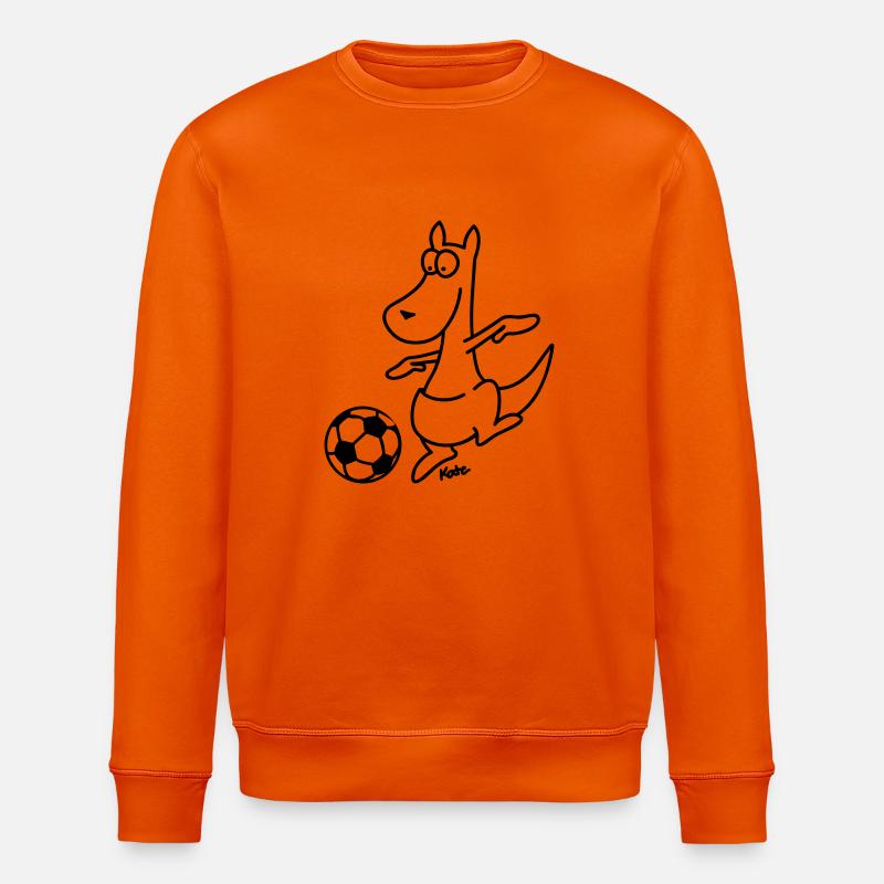 Coupe du kangourou - Sweat bio ROLLER Stanley/Stella Unisexe - orange profond
