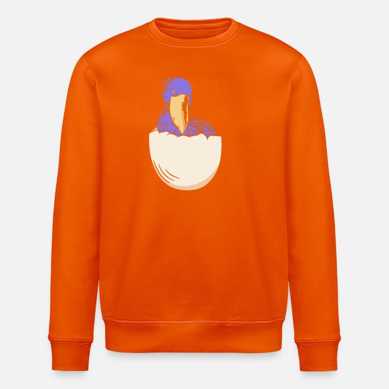 Shoebill - Stanley/Stella Unisex Bio-Sweatshirt ROLLER - Tieforange