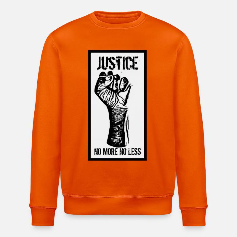 justice - Sweat bio ROLLER Stanley/Stella Unisexe - orange profond