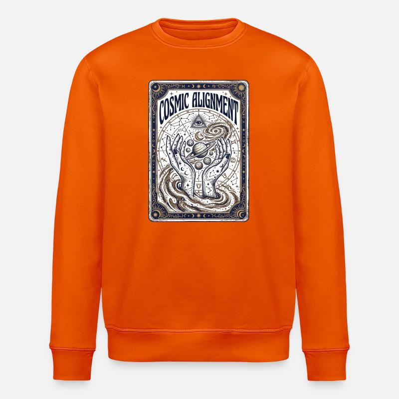 Cosmic Alignment Spirit - Stanley/Stella Unisex Bio-Sweatshirt ROLLER - Tieforange