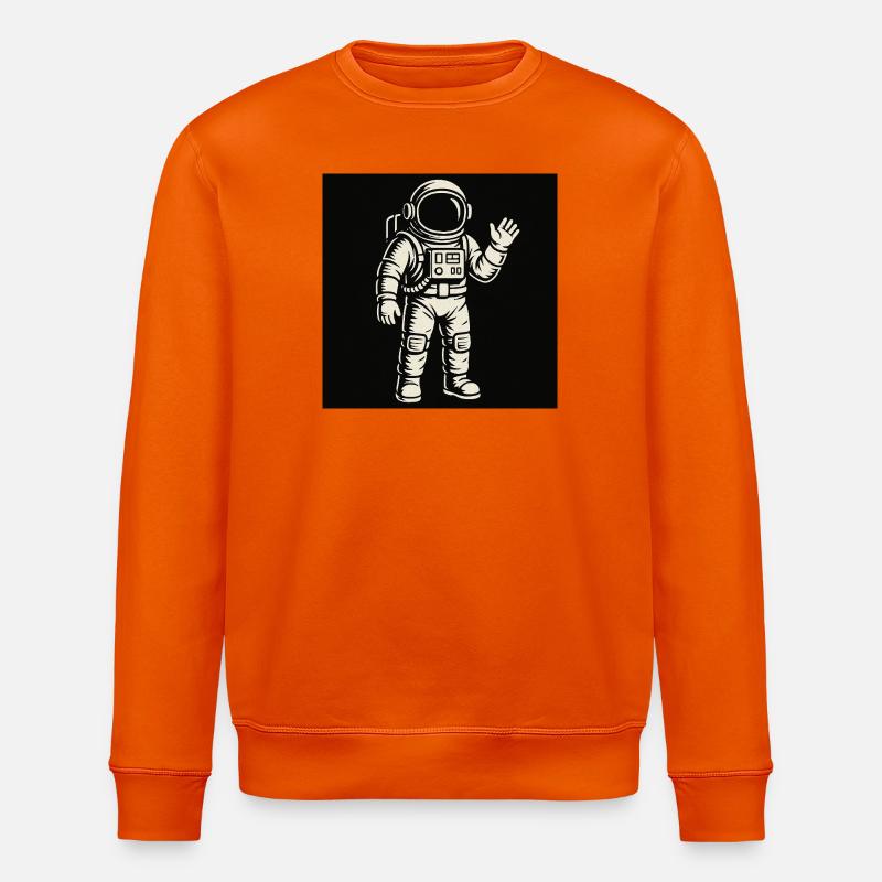 Copain de l’espace - Sweat bio ROLLER Stanley/Stella Unisexe - orange profond